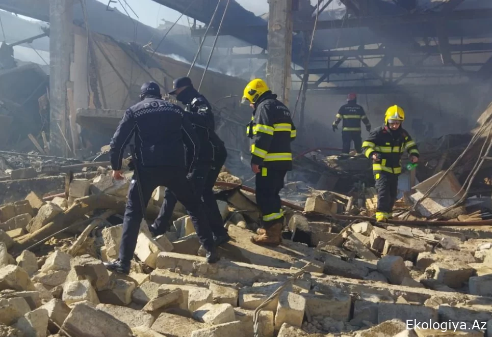 Bakü'de bir dükkanda meydana gelen patlamada ölenlerin sayısı 6 oldu