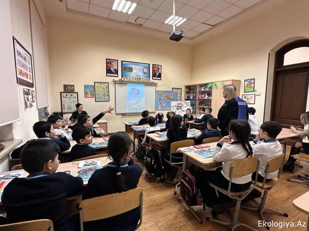 Dünya Çevre Eğitimi Günü arifesinde ilkokul öğrencileriyle eğitim toplantısı düzenlendi