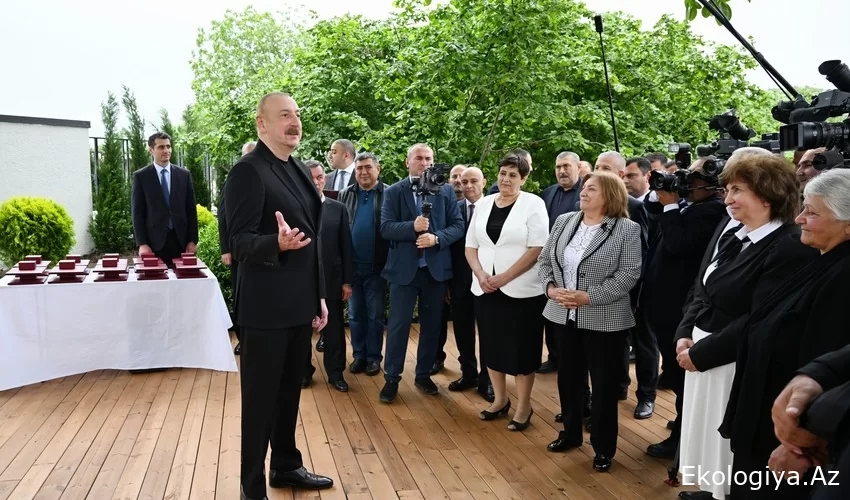 Azerbaycan Cumhurbaşkanı: Ermenistan Hocalı'da yaptığı zulmü kabul etmeli ve bizden özür dilemelidir