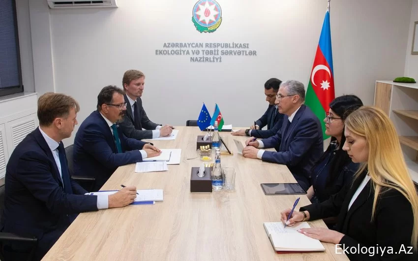 Muhtar Babayev, Peter Mikhalko ile çevre koruma alanında işbirliği olanaklarını görüştü