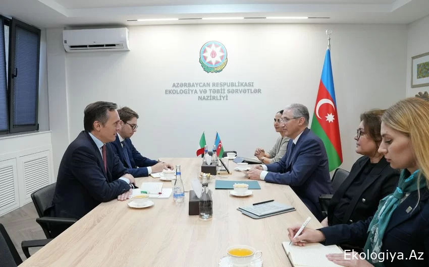 Bakan, İtalyan büyükelçisiyle COP29 hazırlıklarını görüştü